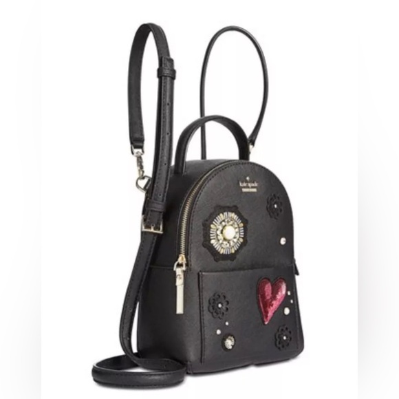 kate spade finer things - merry convertible leather backpack EUC - Picture 8 of 8